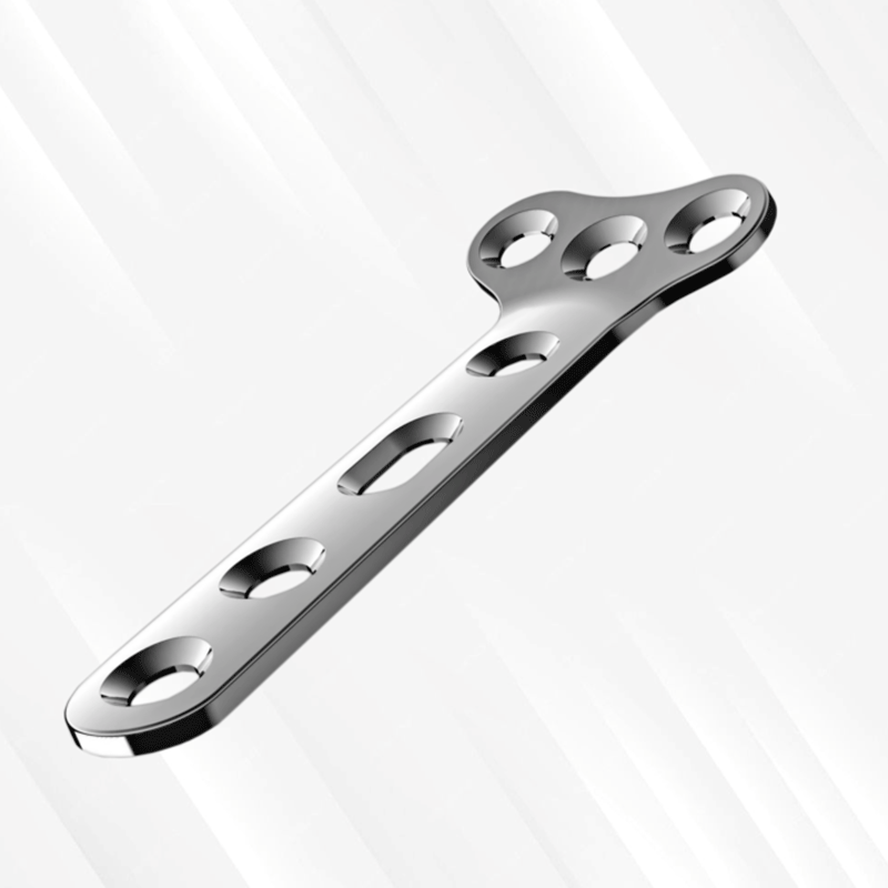 3.5 mm Small T- PlateRight Angled 3 Head Holes